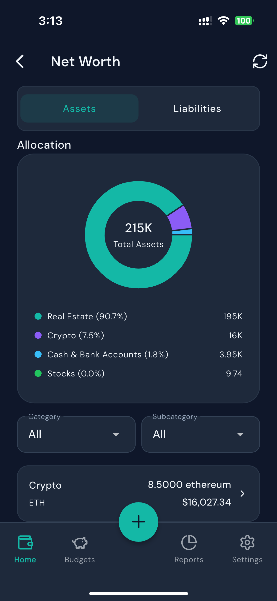 CashCalm side screenshot placeholder